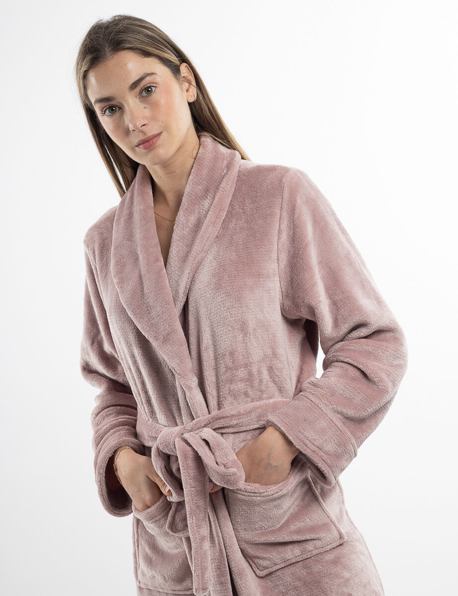 Bata Se&ntilde;ora Coral Fleece Mujer Portman Club