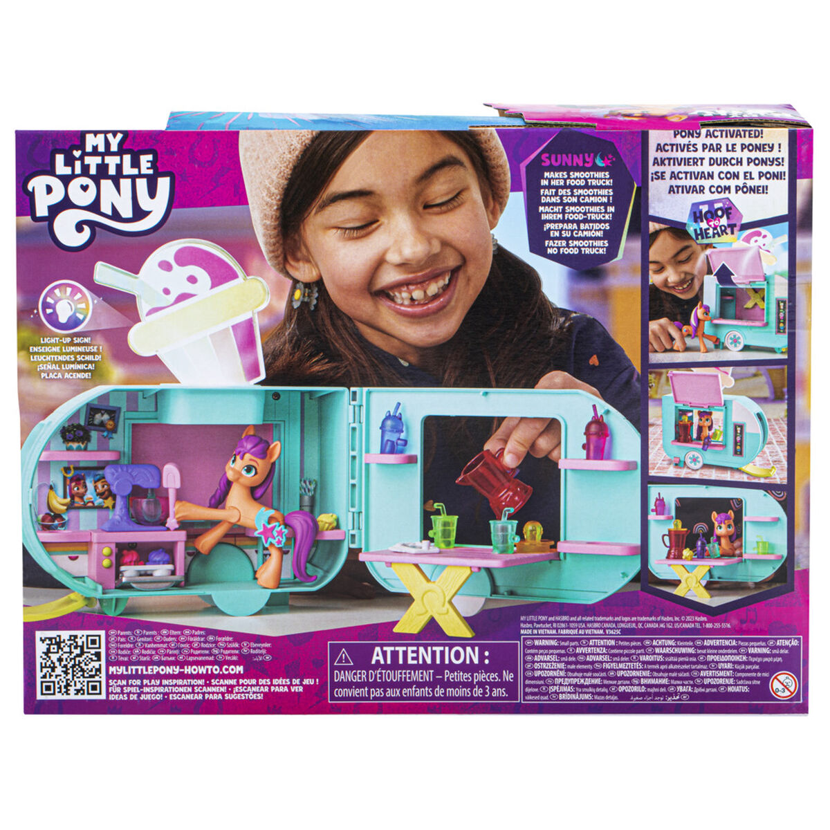 Muñeca My Little Pony Sunny Starscout Camión de Batidos