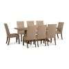 Juego de Comedor CIC Seattle 8 Sillas Walnut
