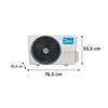 Aire Acondicionado Split Midea Xtra18K 18000 BTU