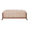 Banqueta Latam Home Marsella Cuero Beige