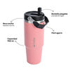 Travel Mug Lhotse Travel Mug Rosado 900 ml