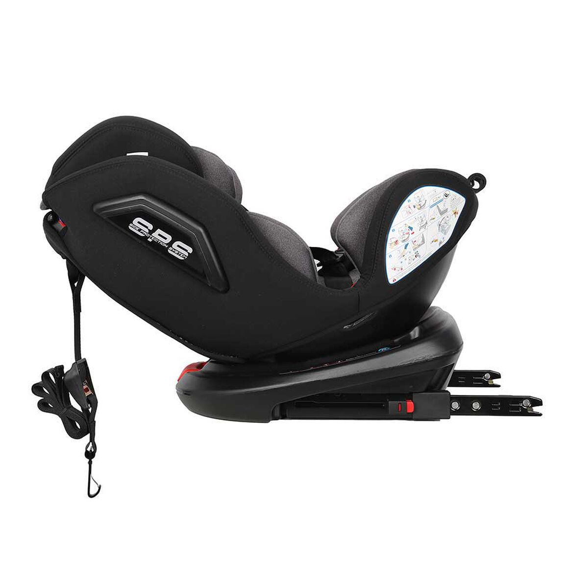 Silla De Auto Convertible One Isofix Ligth Grey Infanti