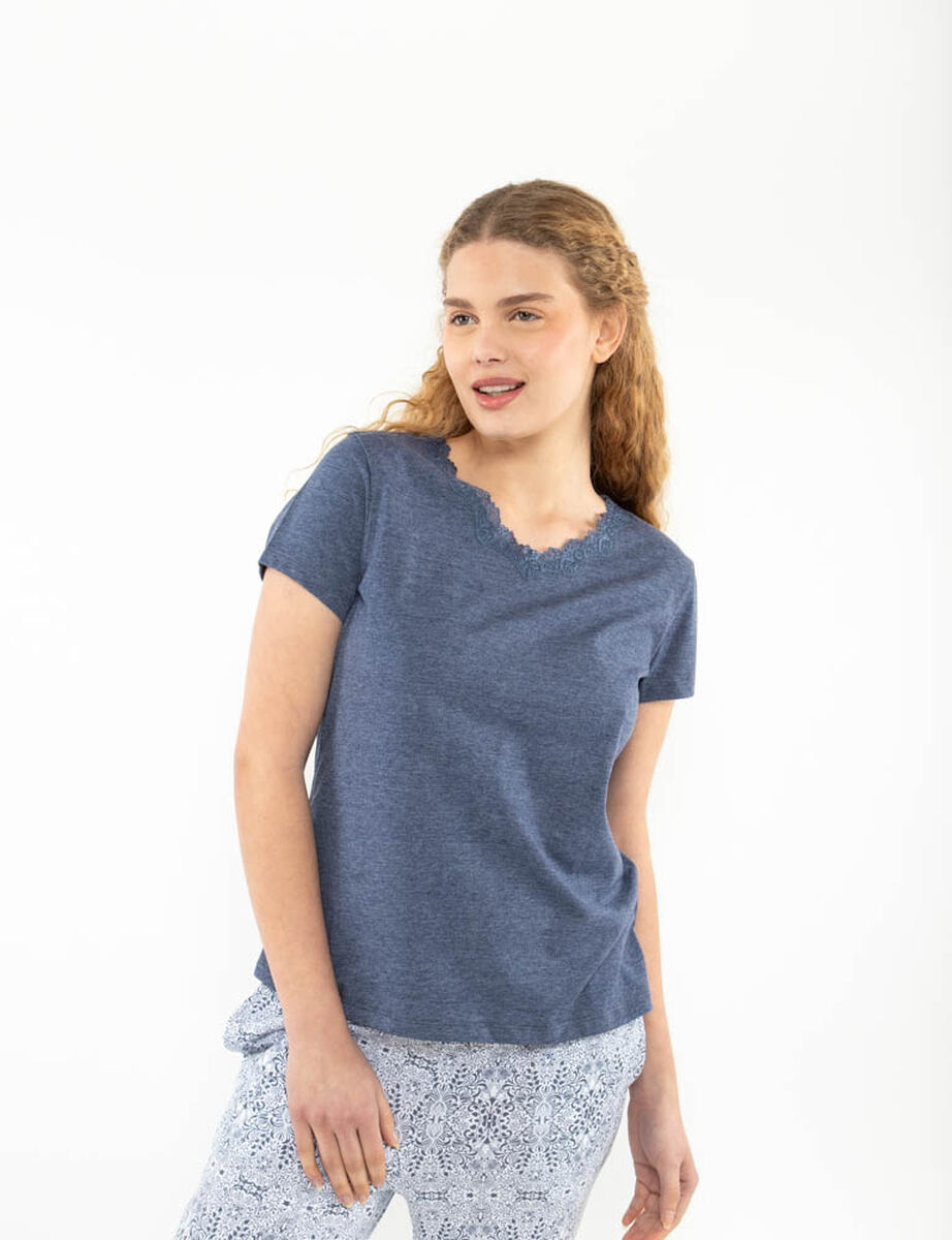 Polera de Pijama Mujer Portman Club
