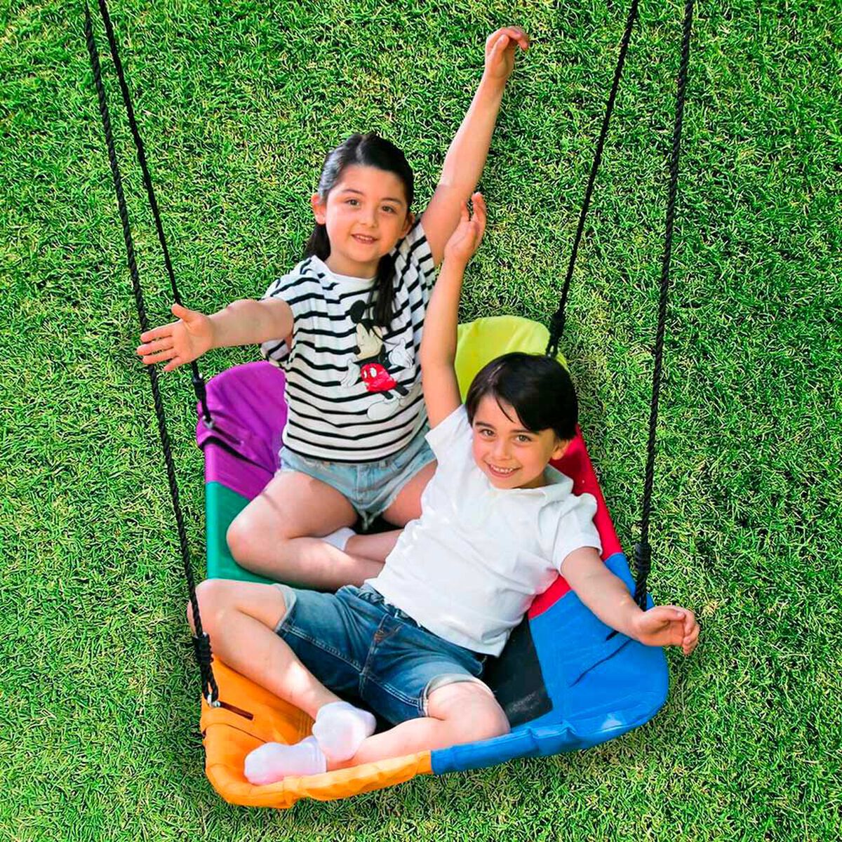 Columpio Rectangular Multicolor Glow Up