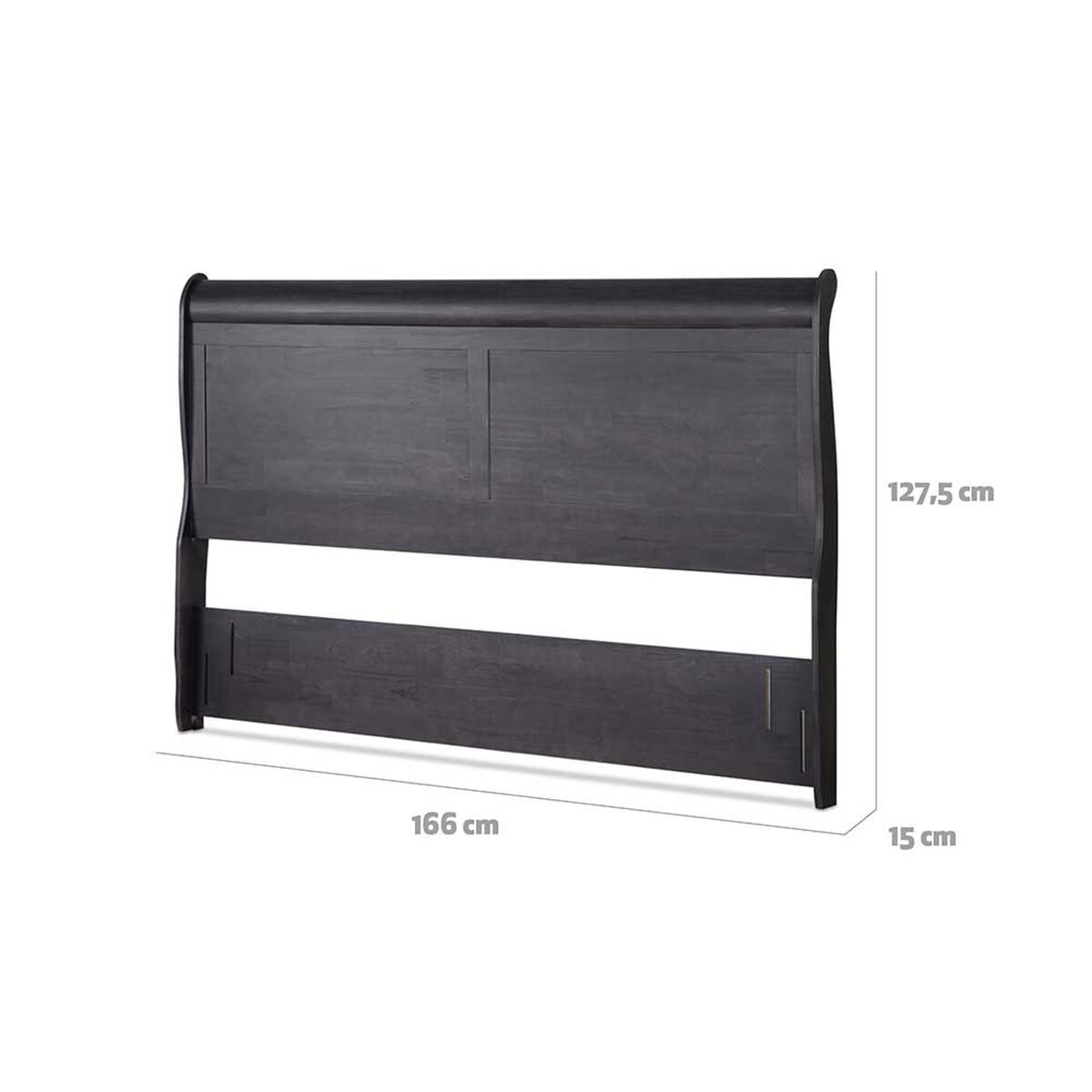 Respaldo CIC 2 Plazas Miro Negro