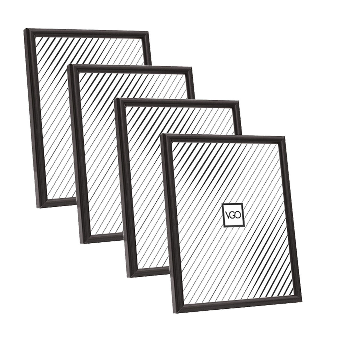 Set X 4 Marco Vgo 13X18 Pl&aacute;stico