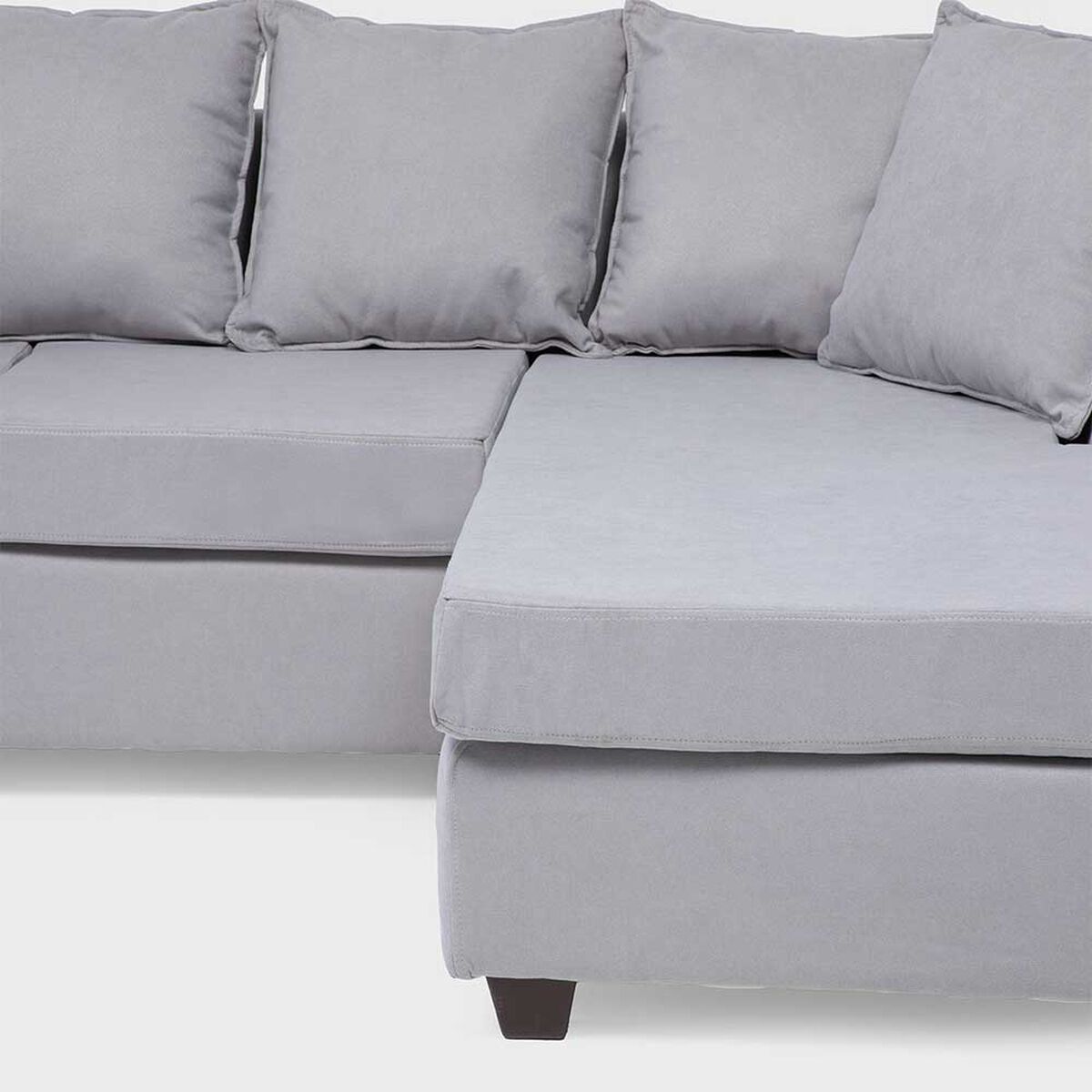 Seccional Kea Lara 3 Cuerpos  Gris Perla