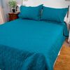 Quilt Doral 2 Plazas Azul Marino Bubbly