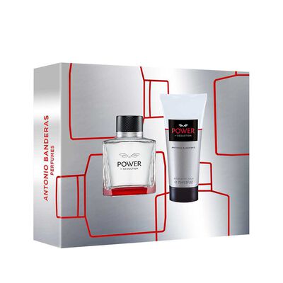 Set Perfume Antonio Banderas Hombre Power of Seduction Eau de Toilette 50 ml + Balsamo After Shave 75 ml