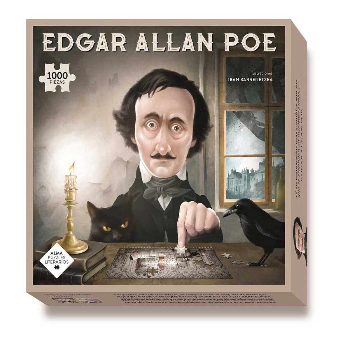 Juegos Mentales Puzzle Edgar Allan Poe SL Anders Producciones Editorial Alma