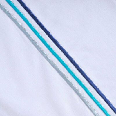 Imagen 2 del producto Sábana Mashini 144 Hilos 2 Plazas Bordada Line Azul