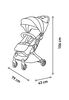 Coche Stroller Amsterdam Black Asalvo