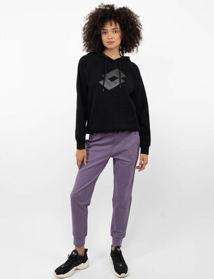 Imagen 2 del producto Polerón Derportivo Mujer Lotto Negro