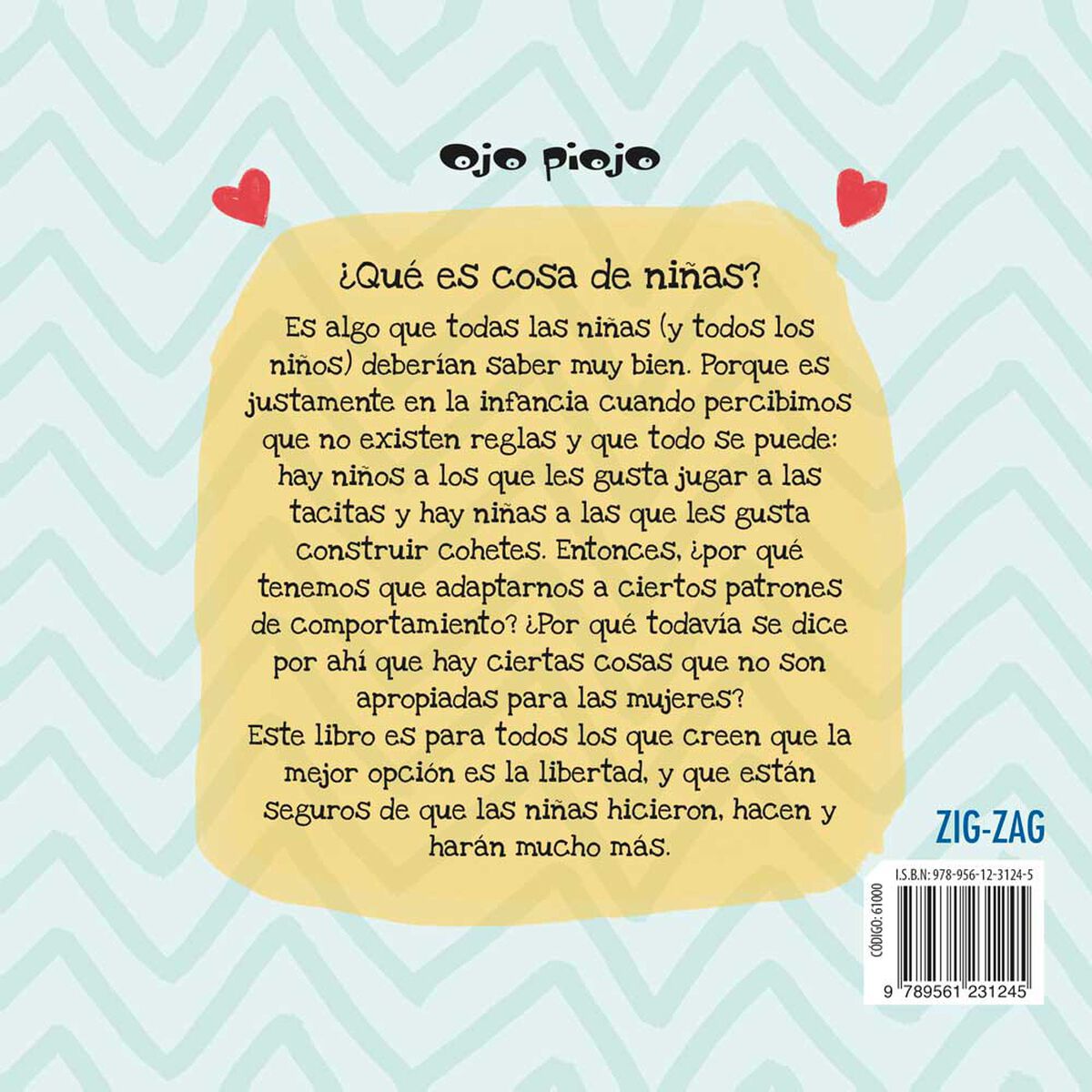 Libro Cosa de Niñas Pri Ferrari Zig-Zag