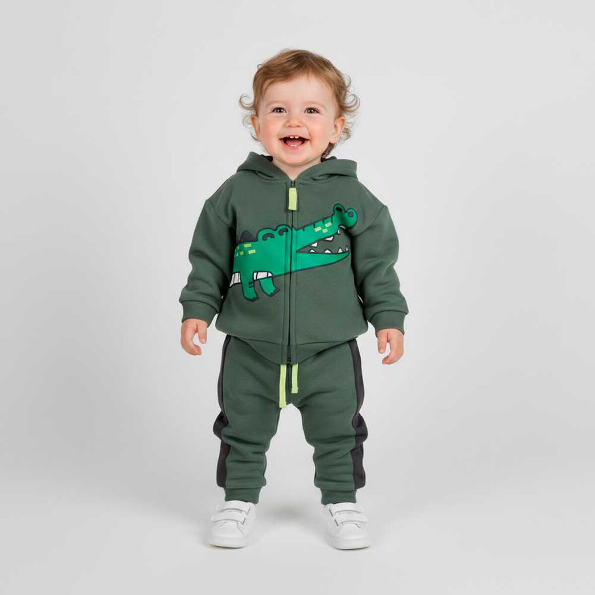 Conjunto Poler&oacute;n+Buzo Chess Baby
