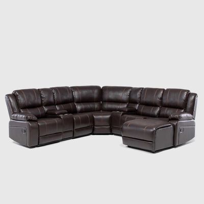 Imagen 2 del producto Sofá Seccional Derecho Daniels 5 Cuerpos Café