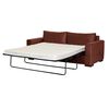 Sof&aacute; Cama Latam Home Livorno 3 Cuerpos Chocolate