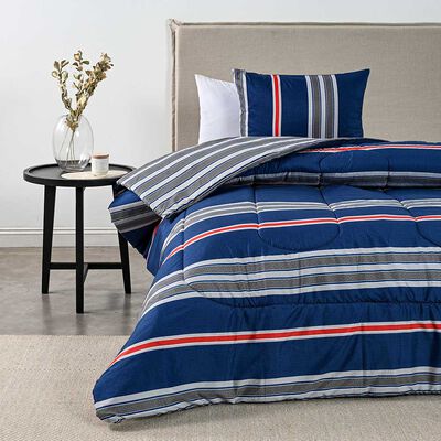 Imagen 1 del producto Cubrecama American Family 1.5 Plazas Marino