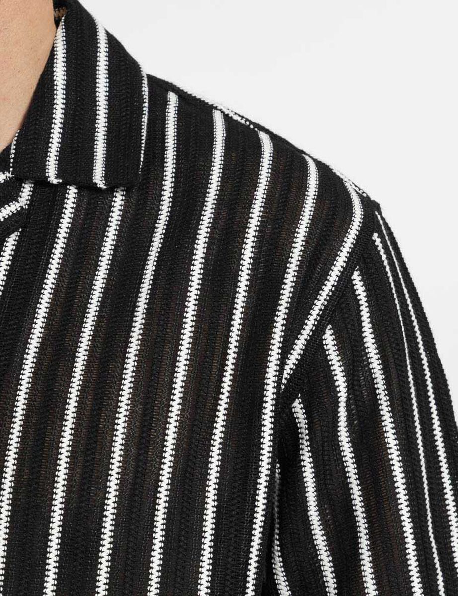 Camisa Crochet Manga Corta Hombre Soviet
