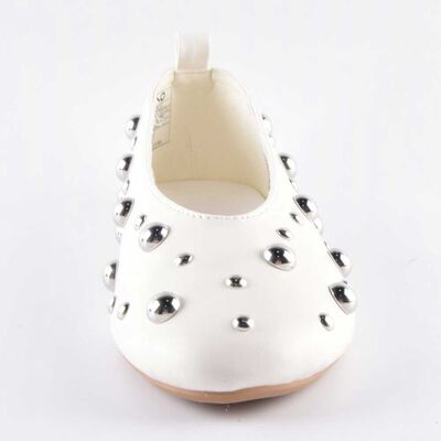 Imagen 2 del producto Ballerina Mujer Vestir Casual Icono Blanco, Camel