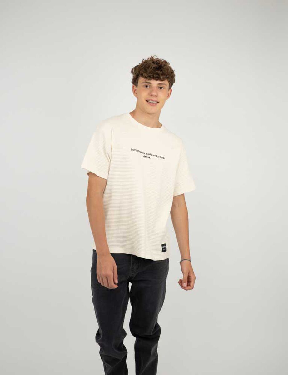 Polera Manga Corta Hombre Icono