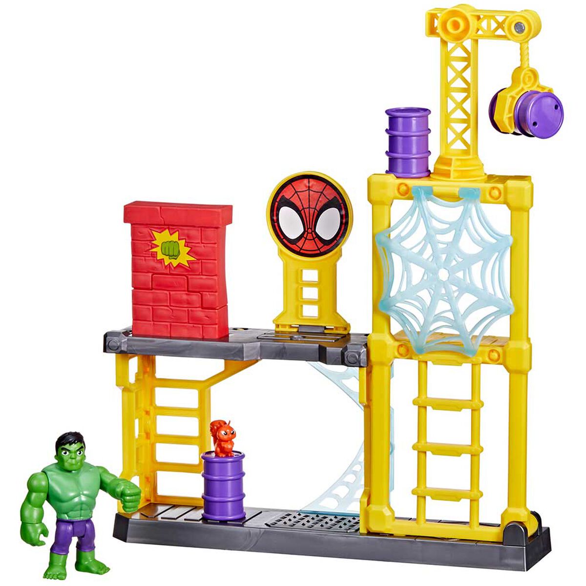 Figura de Acción Spidey And Friends Parque Juego Hulk