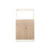 Mueble de Cocina Auxiliar Stanford 2 Puertas 1 Repisa 1 Cajón Bicolor