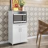 Mueble de Cocina Home Mobili Lucca 1 Cajón 2 Puertas Blanco