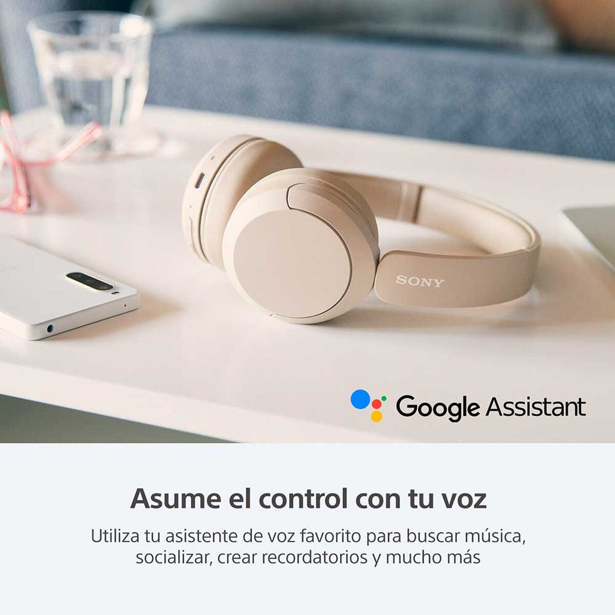 Audífonos Bluetooth Over Ear Sony WH-CH520/LZ UC Azules