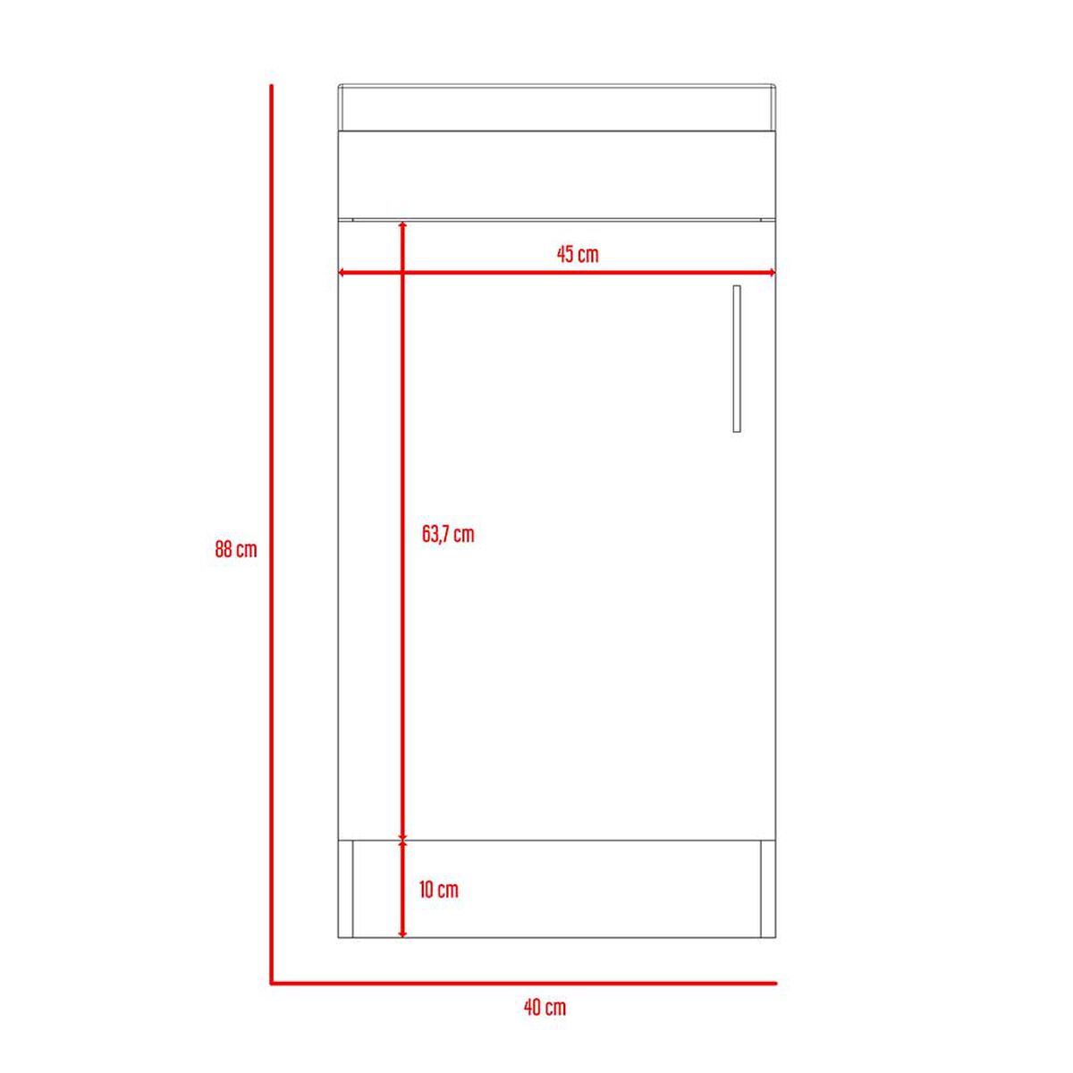 Mueble de Lavamanos + Lavamanos TuHome Madrid