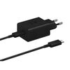 Cargador USB Samsung Tipo-C 45W Carga Súper Rápida 2.0 Negro