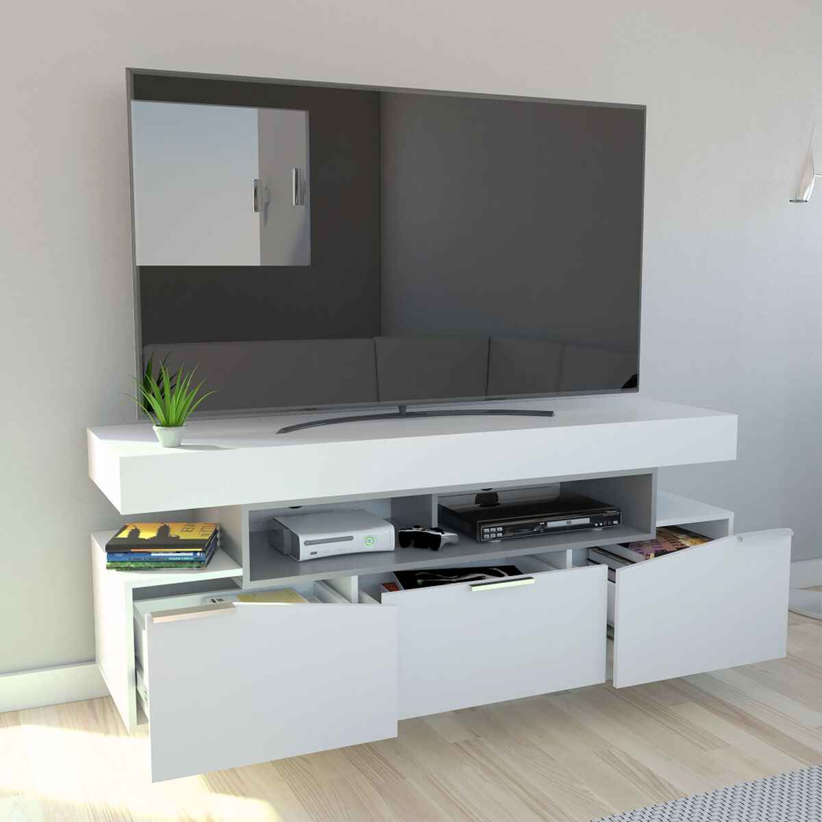 Rack TV TuHome Porto Hasta 55"