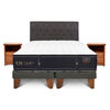 Cama Europea CIC Base Dividida 2 Plazas Grand Premium + Respaldo + Veladores