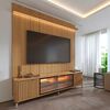 Rack + Panel TV Decocasa Neon Float hasta 85" Carvalho