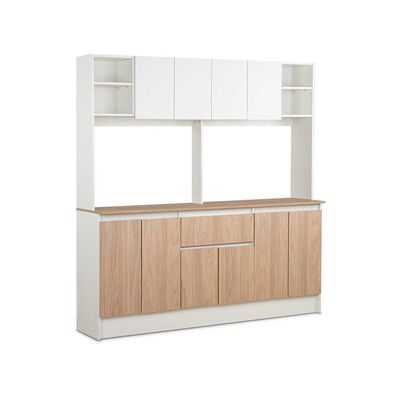 Mueble de Cocina CIC Ibiza 1 Cajón 8 Puertas Blanco Alpino