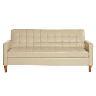 Futón Latam Home Genova PU 3 Cuerpos Beige