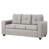 Juego de Living Black Factory Ranger Sofá 3 Cuerpos + Dos Sillones 1 Cuerpo Crema