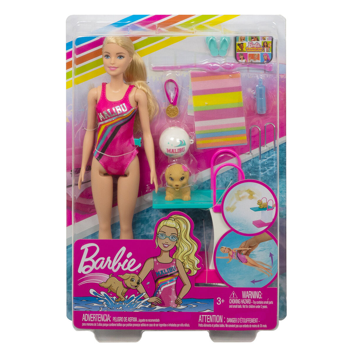 Barbie Dreamhouse Adventures Barbie Nadadora