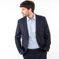 Vestón Regular Hombre Zibel Azul