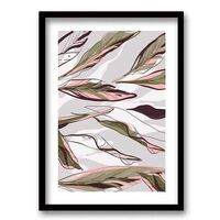 Cuadro Decorativo Retela Vegetal 70 x 50 cm