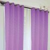 Combo Cortinas Doral Camila 220 x 140 cm Lila