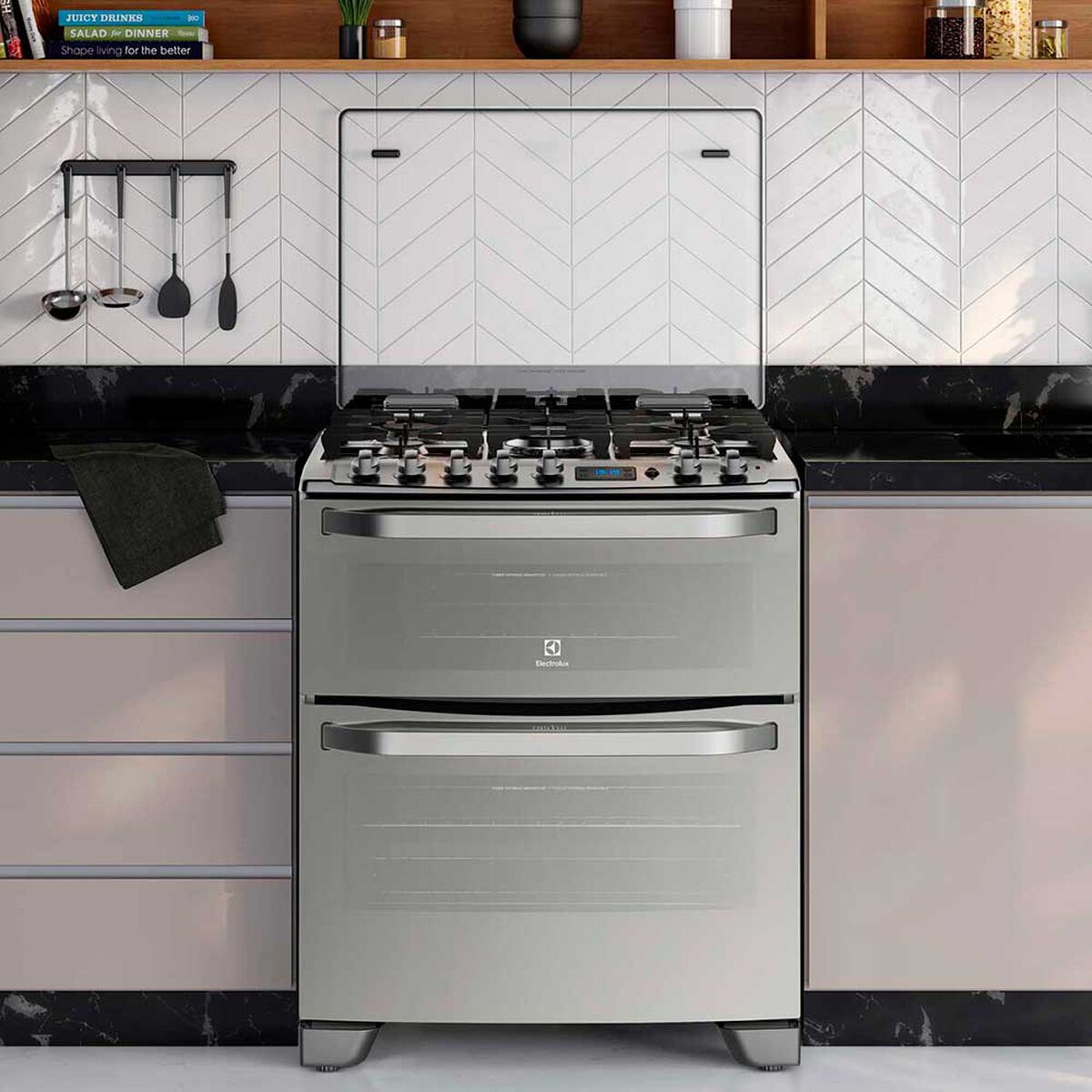 Cocina a Gas Electrolux 76DXA 5 platos