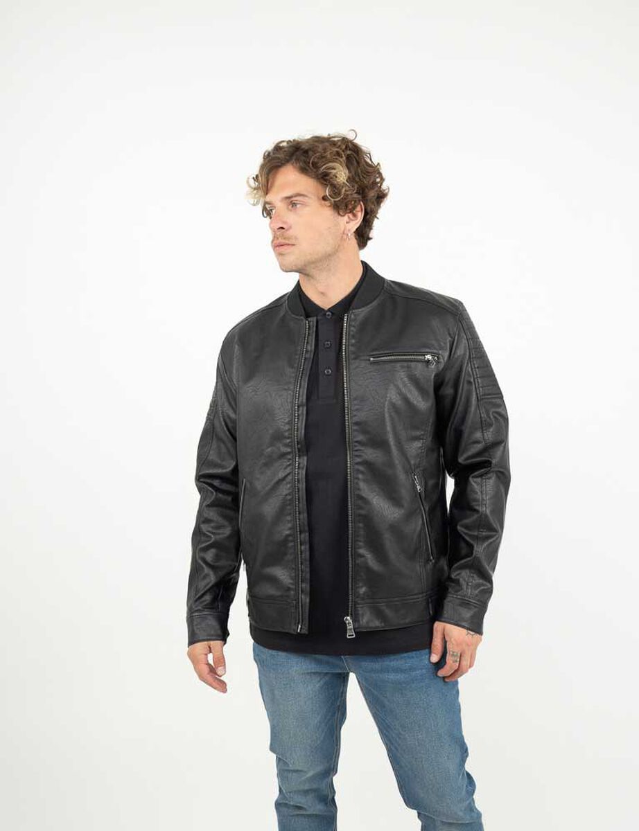 Chaqueta Ecocuero Hombre Zibel
