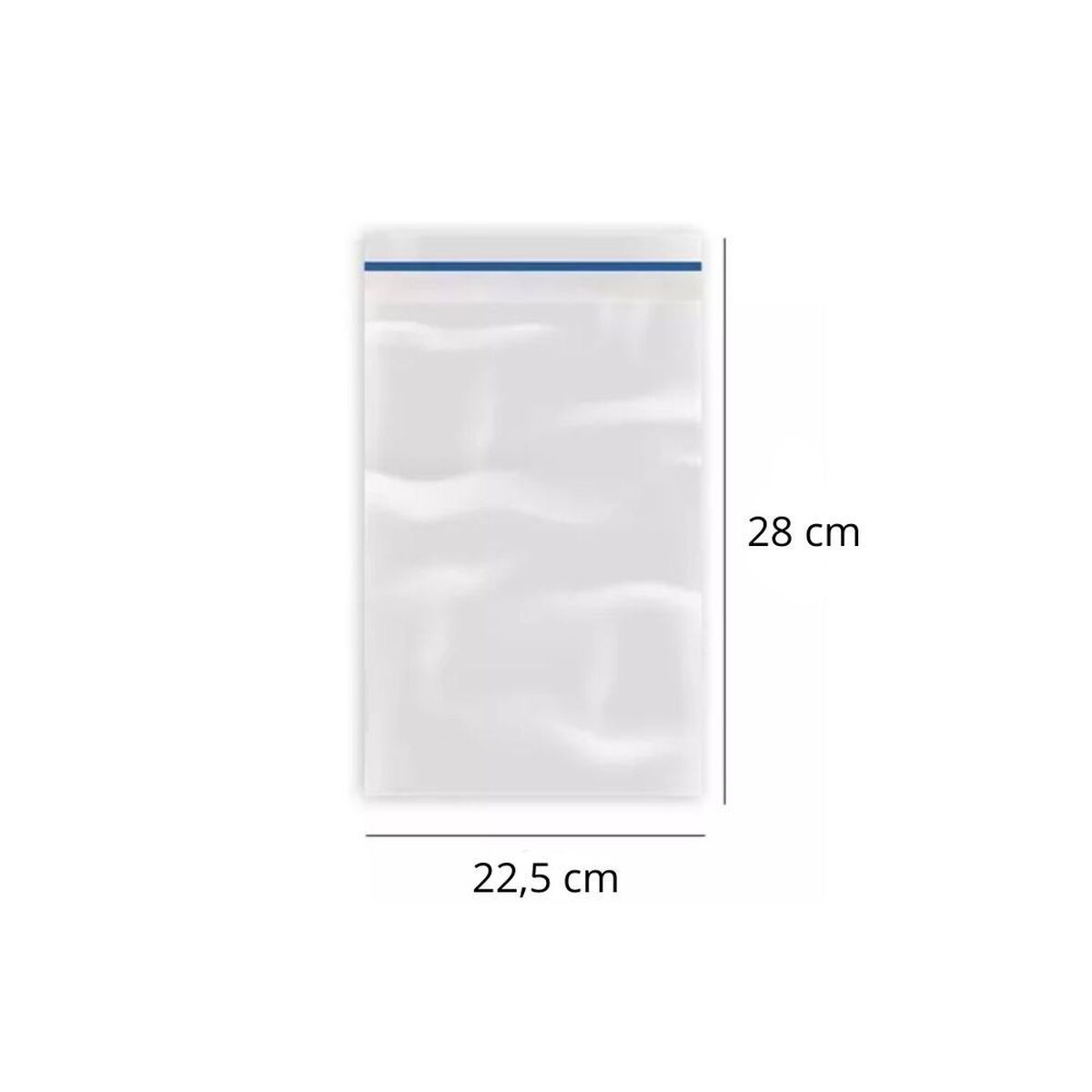 Bolsa Ziploc De Gaune Cierre Zipper Transparente 200 Unidades