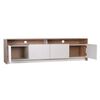 Rack TV CIC Colbun Olmo Blanco Hasta 70"