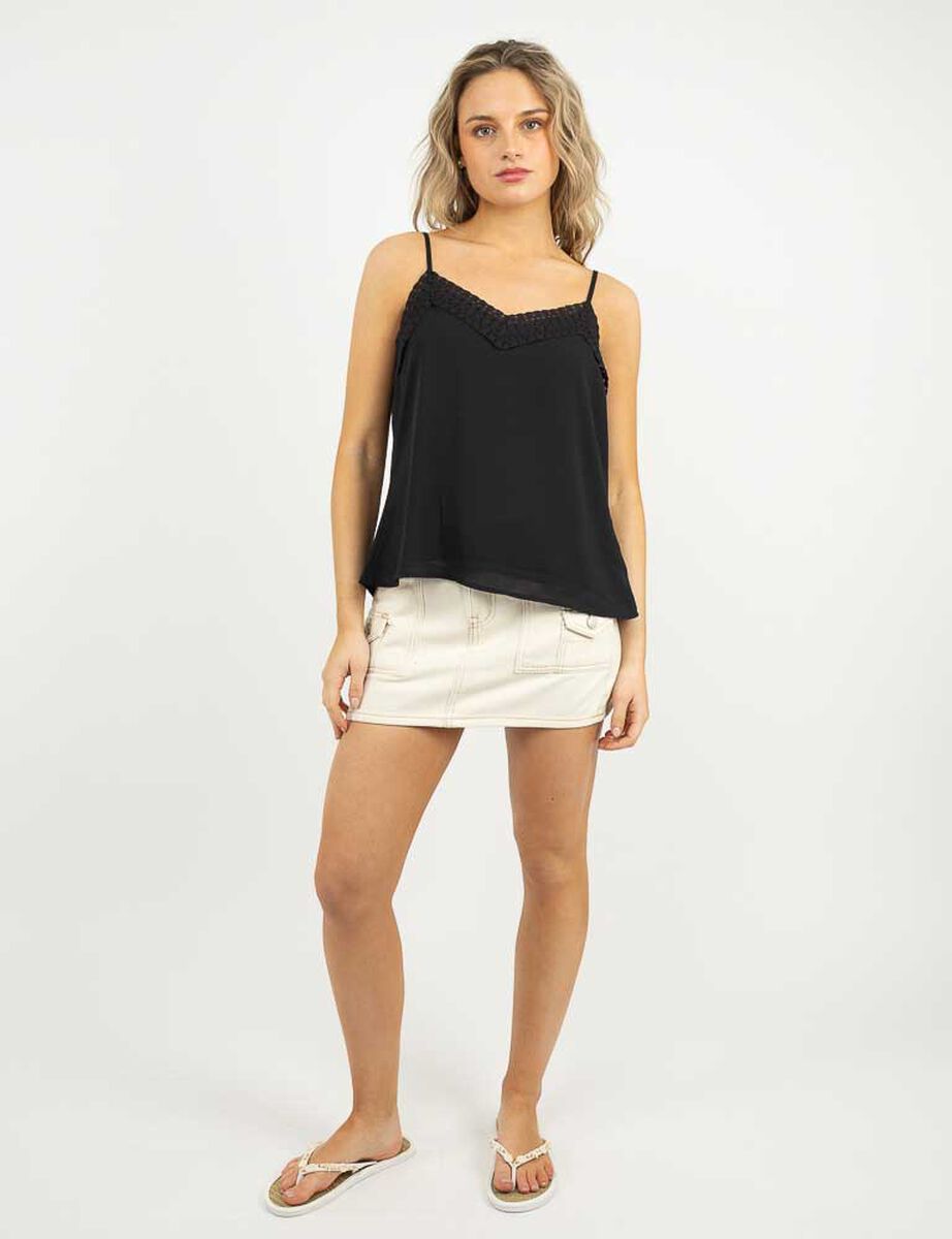 Blusa Sin Mangas Mujer Icono