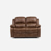Sofá Reclinable Rosen Umbria 2 Cuerpos Tabaco