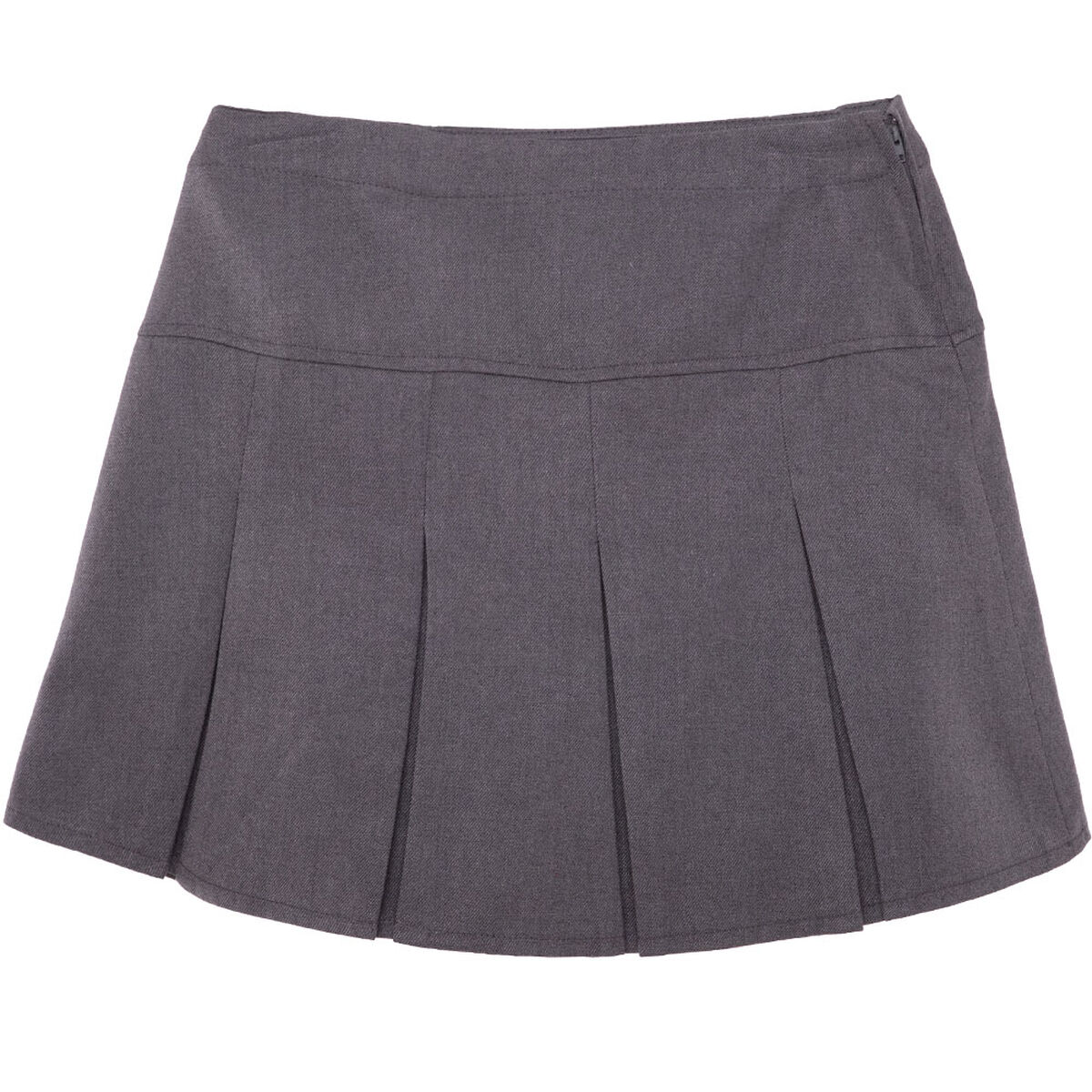 Falda Plisada Escolar Talla 6 y 8 Crescendo