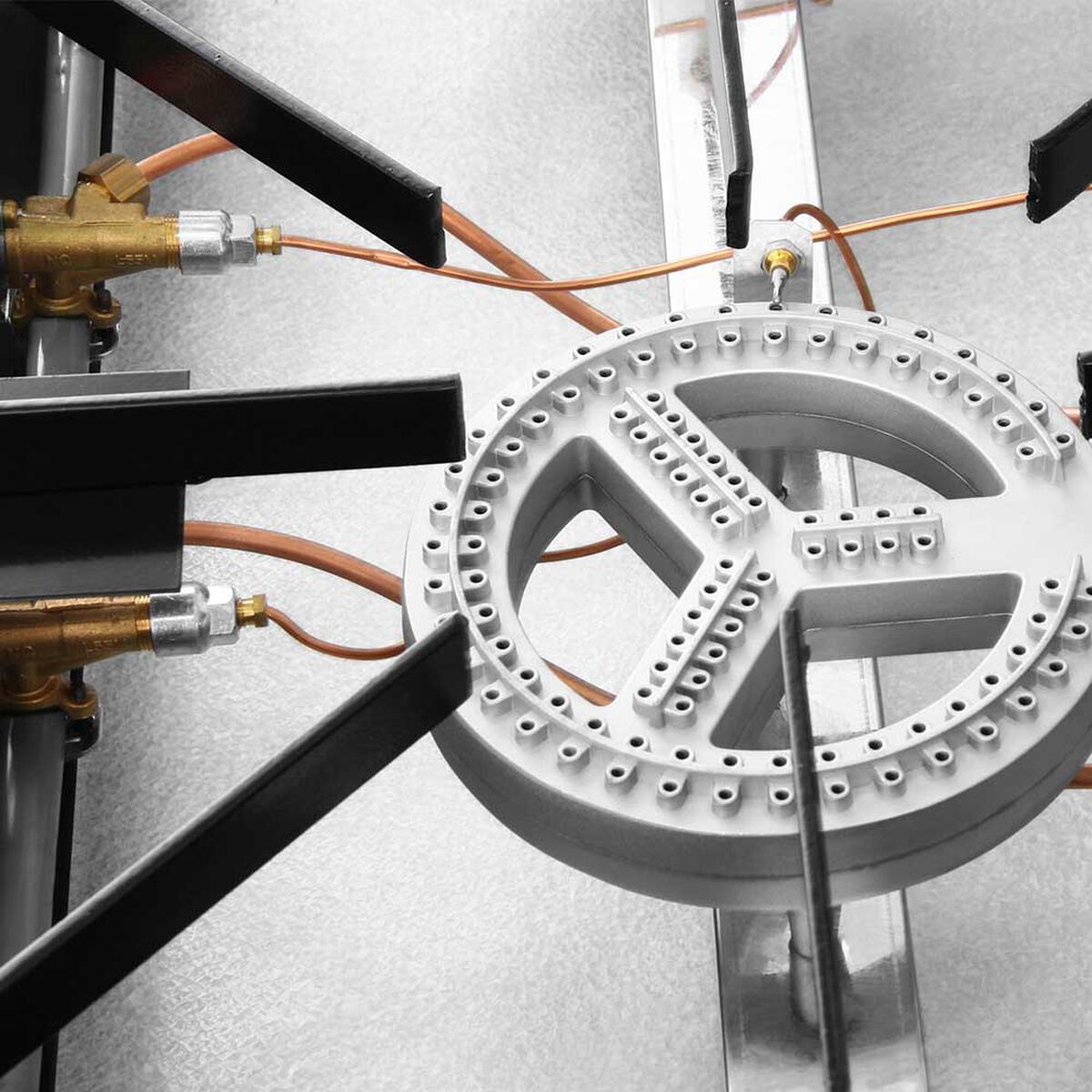 Anafe Industrial Ventus VAAG-4ECO 4 Quemadores